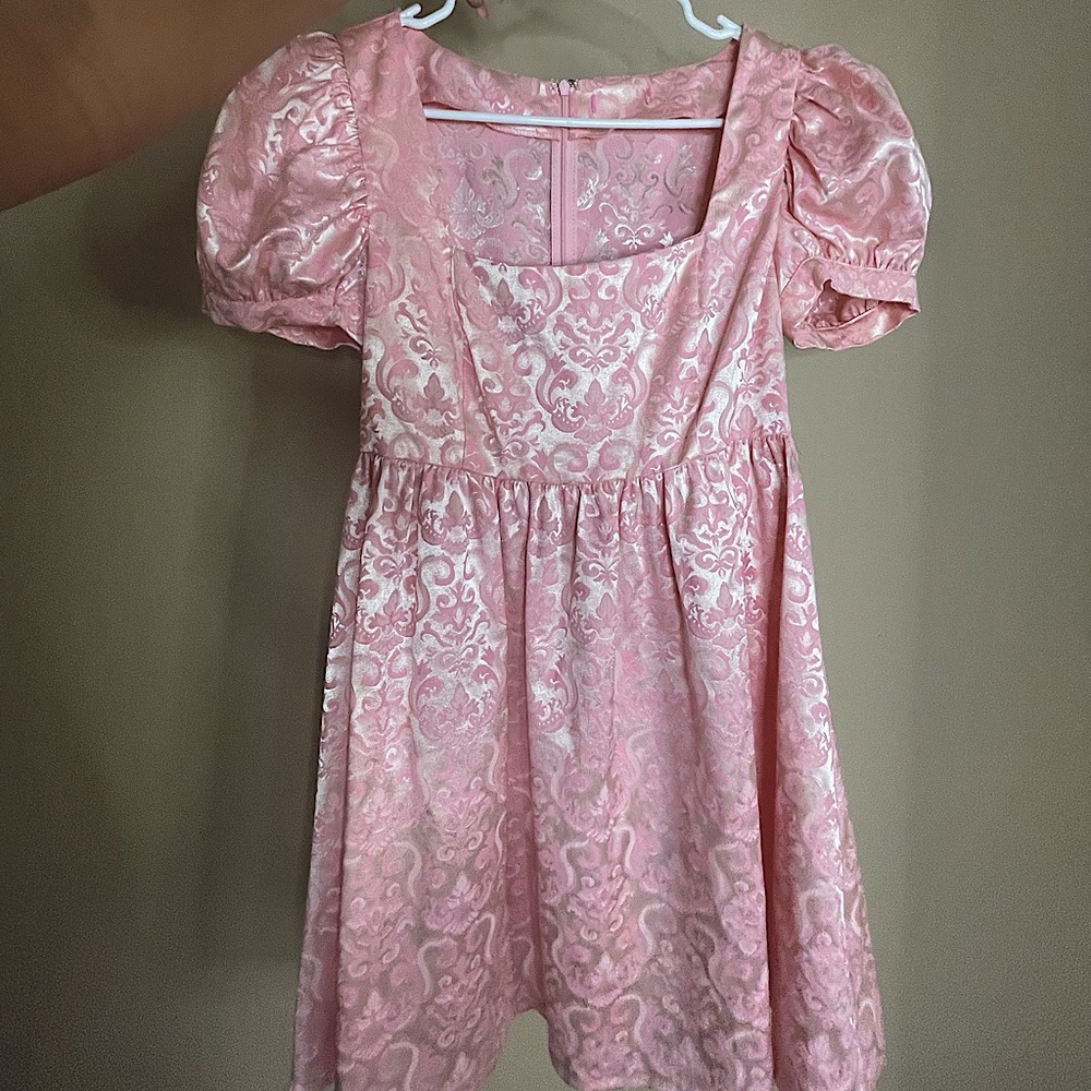 Pink Bridgerton dress